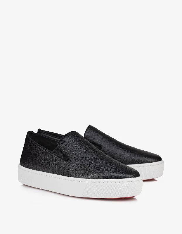 Fashion Sneakers For Work Christian Louboutin Black Boatissimo Trainers
