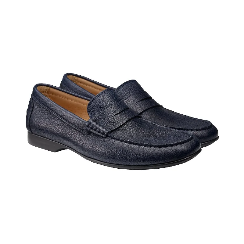 Stylish Winter Boots Genoa Navy Grain