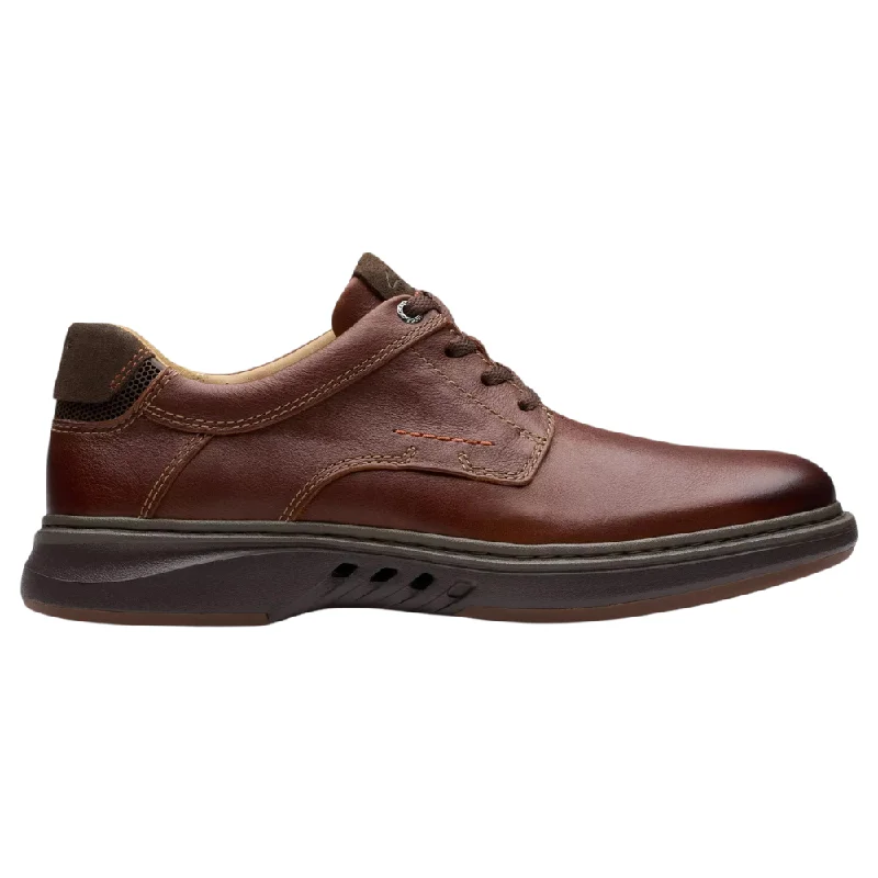 Best Dress Shoes Clarks Un Briley Pace Tan Leather Shoe (Men's)