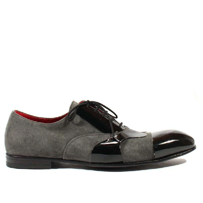 Comfortable Loafers For Work Cesare Paciotti Luxury Italian Men's Designer Shoes Kid Suede Antracite Suede / Plastic Oxfords (CPM2574) Comfortable Loafers For Work Cesare Paciotti Luxury Italian Men's Designer Shoes Kid Suede Antracite Suede / Plastic Oxfords (CPM2574)