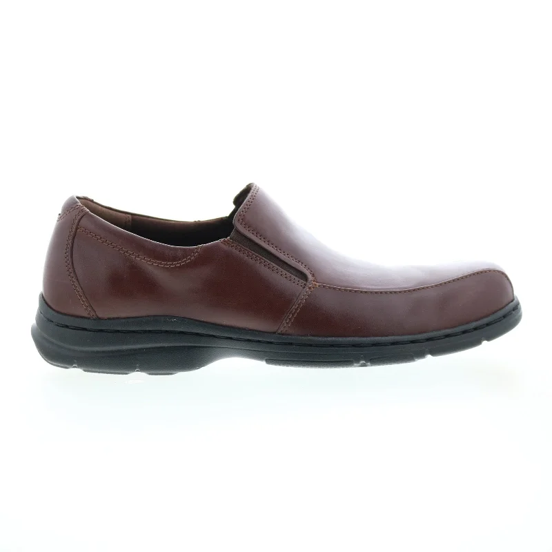 Slip-On Sneakers Collection Dunham Blair DAA01BR Mens Brown Narrow Loafers & Slip Ons Casual Shoes