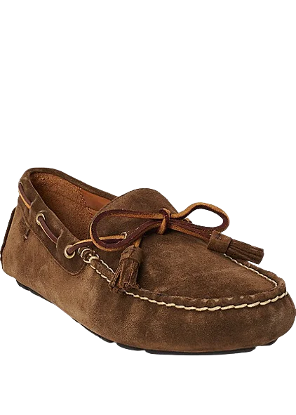 Slip-On Winter Shoes Polo Ralph Lauren - Anders Suede Loafer - Chocolate Brown