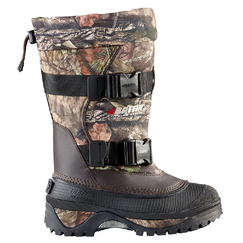 Stylish Winter Footwear Wolf Camo Snow Boots