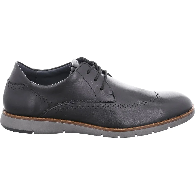 Comfortable Winter Sneakers Men's Josef Seibel Tyler 33 Black Leather