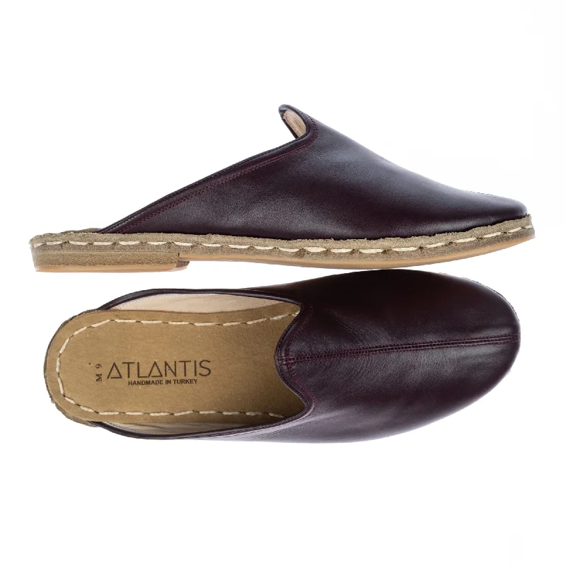 Stylish Running Footwear Men's Maroon Slippers