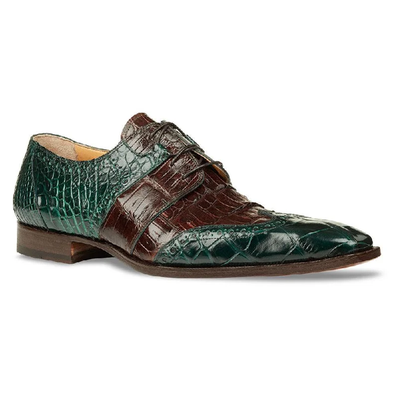 Best Hiking Shoes Online Mauri 53130 Men's Shoes Forest Green / Sport Rust Alligator Derby Oxfords (MA4002) Best Hiking Shoes Online Mauri 53130 Men's Shoes Forest Green / Sport Rust Alligator Derby Oxfords (MA4002)