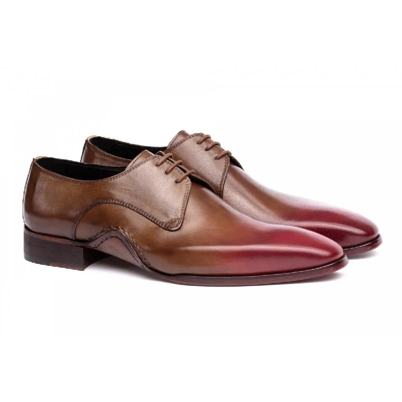 Comfortable Sports Shoes Natural Cherry Burgundy Patina