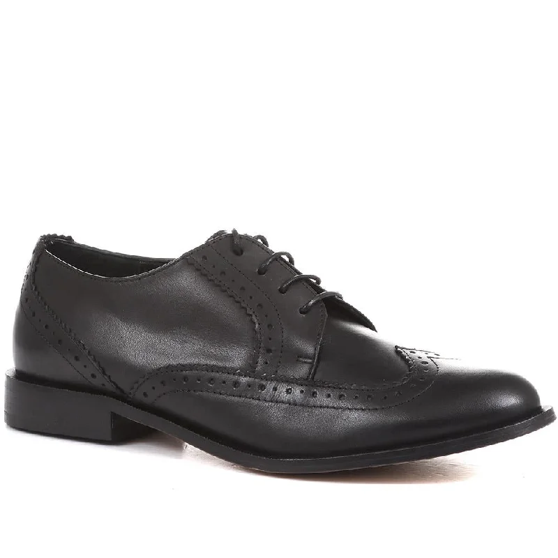Best Dress Shoes Lidia Leather Brogues - LIDIA / 322 269