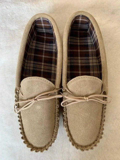 Stylish Winter Boots Suede Moccasin with Fabric Lining & Soft Sole | Mark