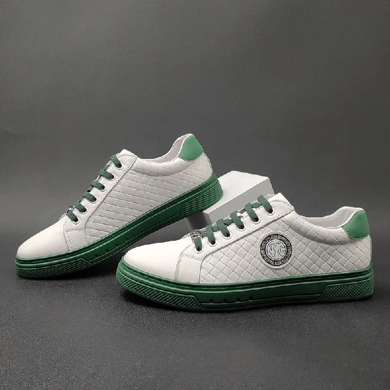 Cozy Casual Shoes Men Leather Fashion Leather Flat Casual Shoes