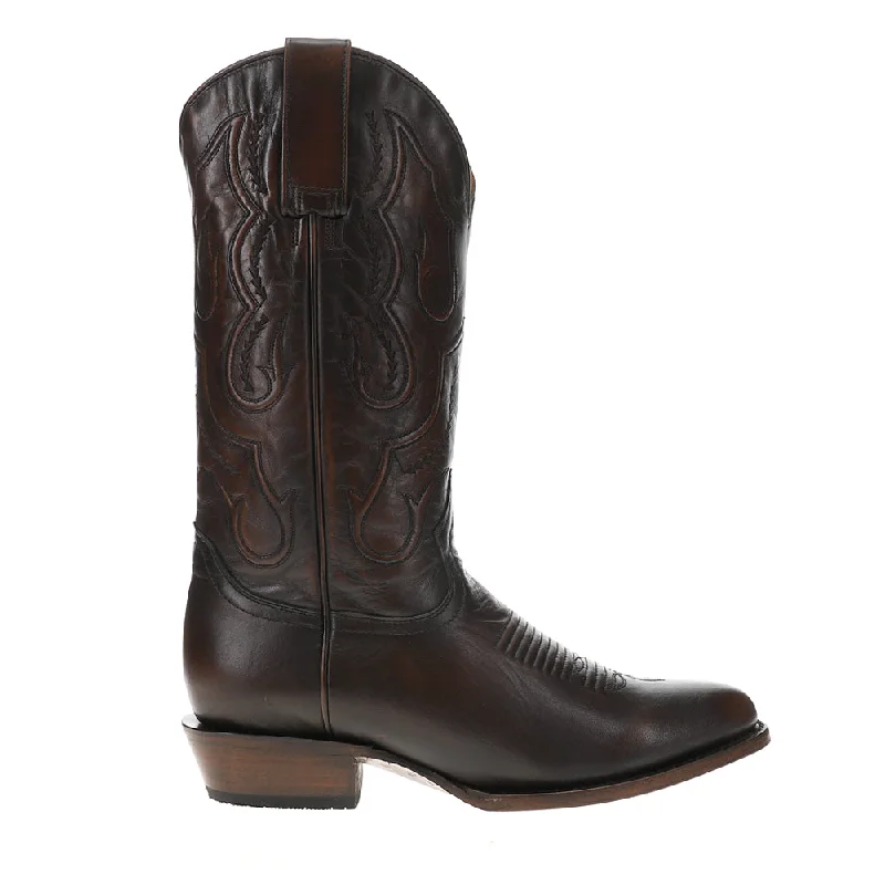 Sporty Running Shoes Carlisle Embroidered Round Toe Cowboy Boots