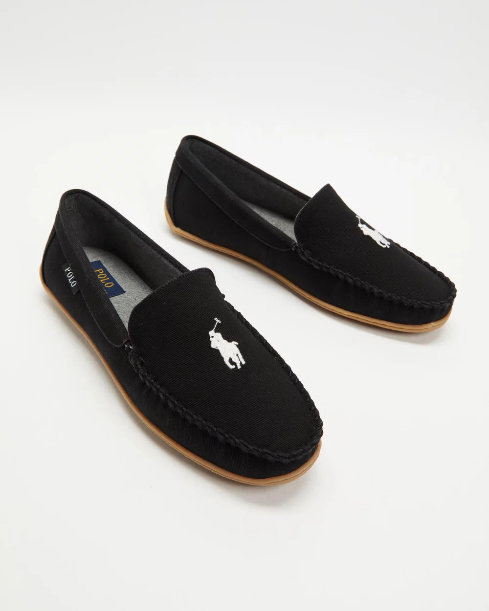 Comfortable Formal Footwear Polo Ralph Lauren - Brenan Slip-on Shoe - Black