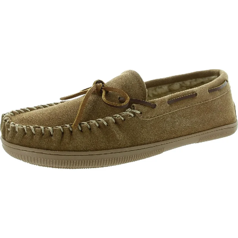 Stylish Casual Footwear Mens Leather Moccasin Slippers