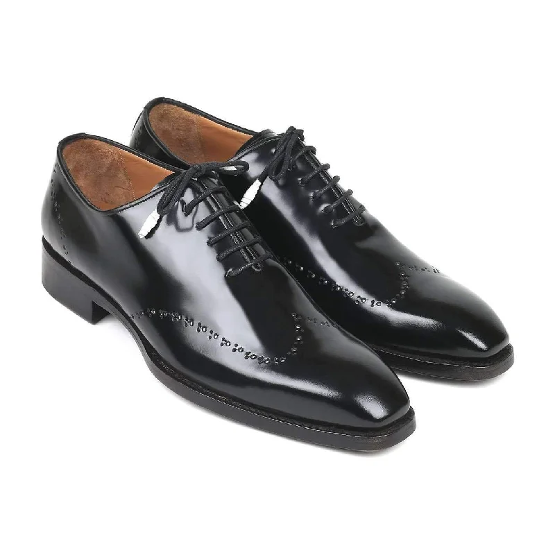 Durable Snow Boots Paul Parkman Men's Black Polished Good-Year Welted Wing-Tip Oxfords 181BLK55 (PM6126) Durable Snow Boots Paul Parkman Men's Black Polished Good-Year Welted Wing-Tip Oxfords 181BLK55 (PM6126)