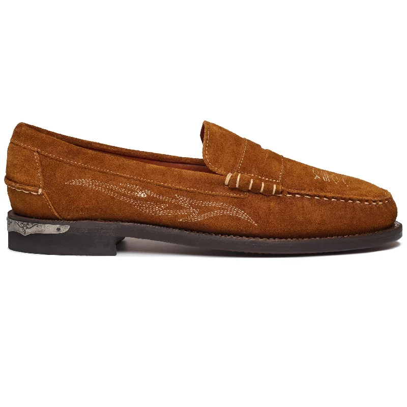 Affordable Hiking Shoes Dan Dallas -  Brown Cognac