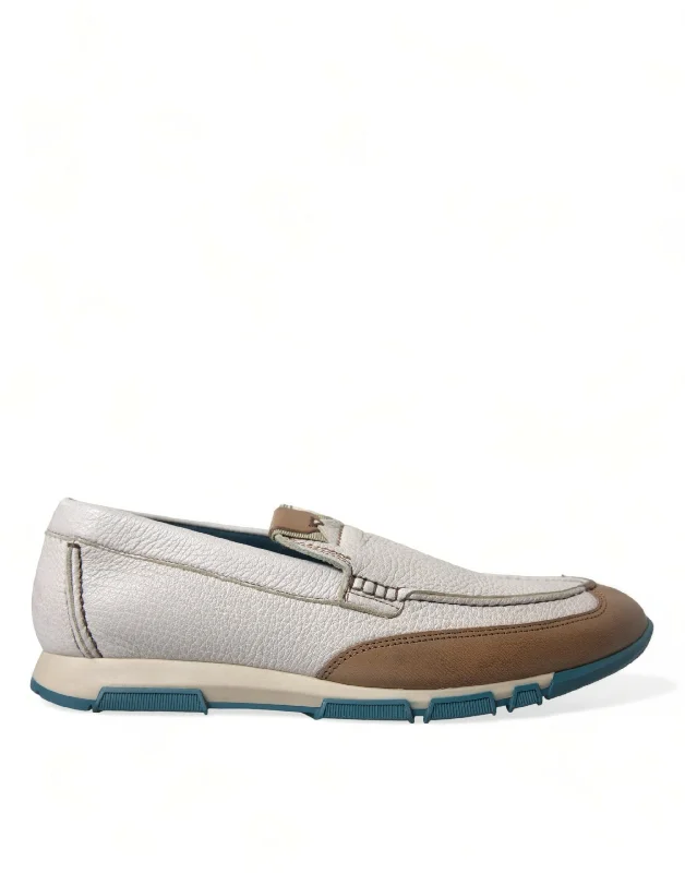 Fashionable Loafers For Sale Dolce & Gabbana Elegant  Deerskin Men's Loafers
