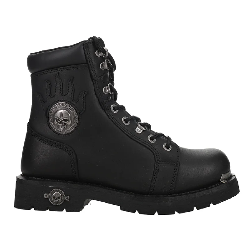 Fashionable Work Boots Diversion Round Toe Motorcycle Boots