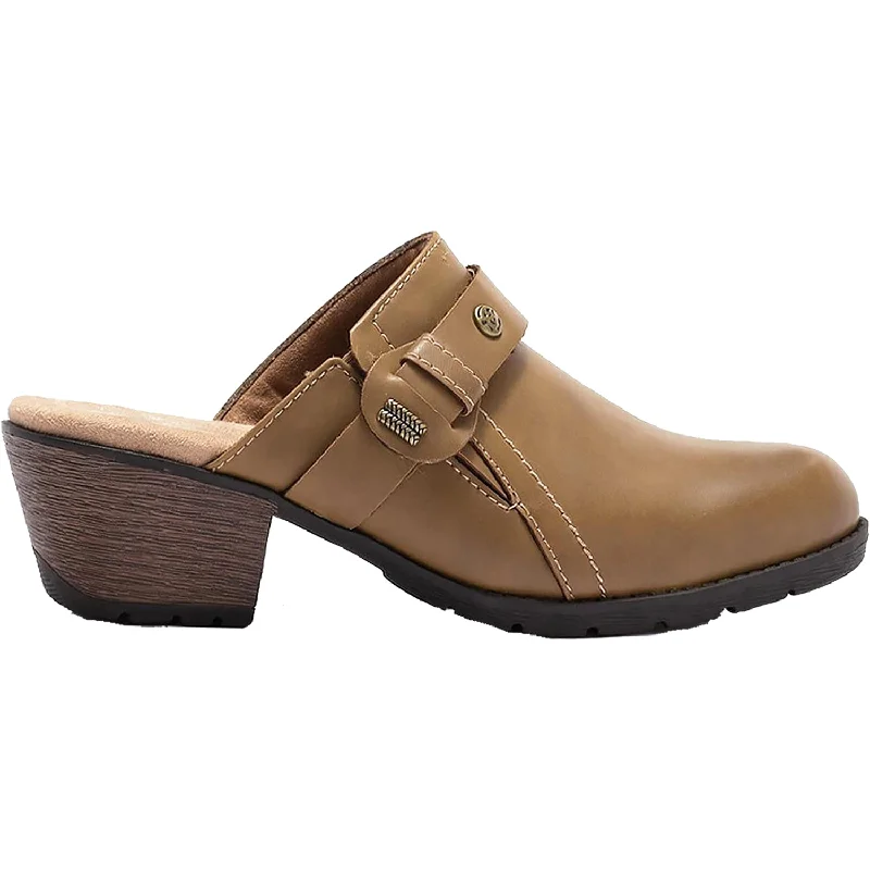 Affordable Hiking Shoes Women's Earth Andria Light Khaki Synthetic