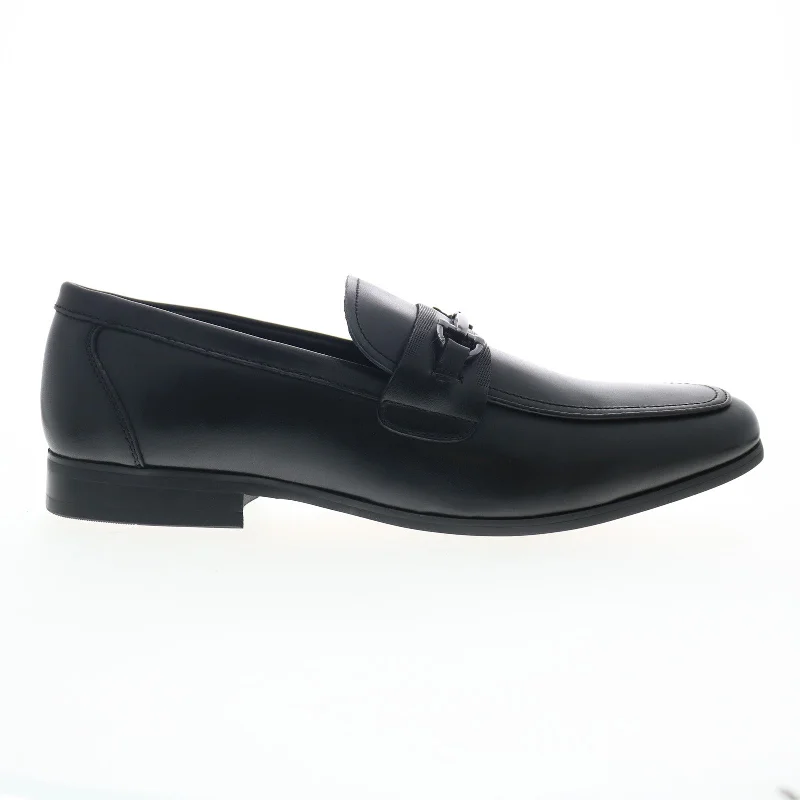 Trendy Casual Shoes La Milano Bethel A121292 Mens Black Loafers & Slip Ons Casual Shoes