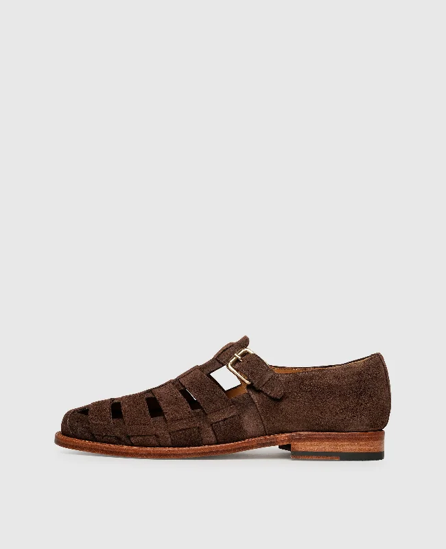 Stylish Running Footwear London FS V - Dark Brown