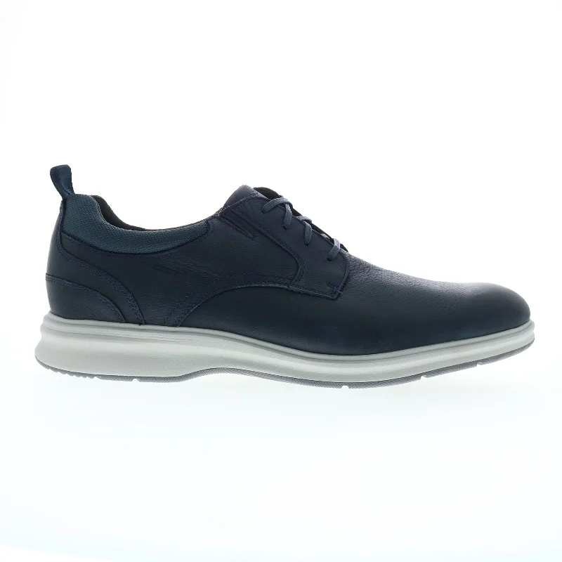 Luxury Leather Sneakers Rockport Total Motion City Plain Toe Mens Blue Wide Oxfords Plain Toe Shoes Luxury Leather Sneakers Rockport Total Motion City Plain Toe Mens Blue Wide Oxfords Plain Toe Shoes