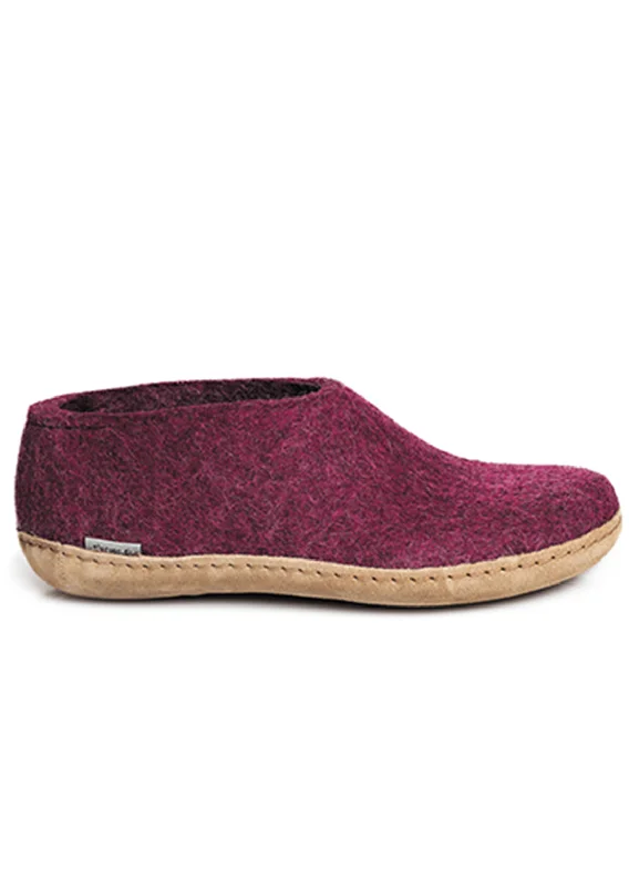Comfortable Winter Sandals Glerups Unisex Leather Sole Shoes