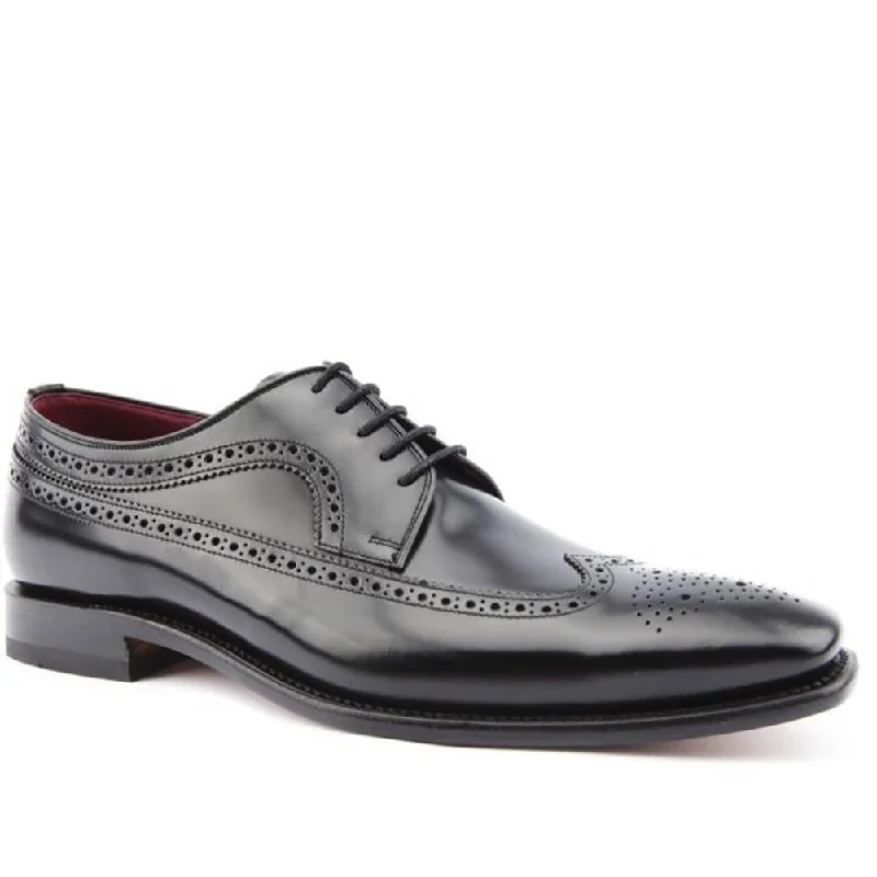 Formal Leather Shoes Clint Leather Brogue - CLINT / 27234280