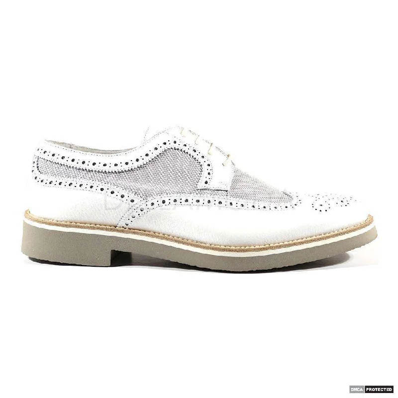 Trendy Casual Sandals Dino Bigioni Designer Shoes Men's Italian Alce Dollaro Bianco White Oxfords (DB1004) Trendy Casual Sandals Dino Bigioni Designer Shoes Men's Italian Alce Dollaro Bianco White Oxfords (DB1004)