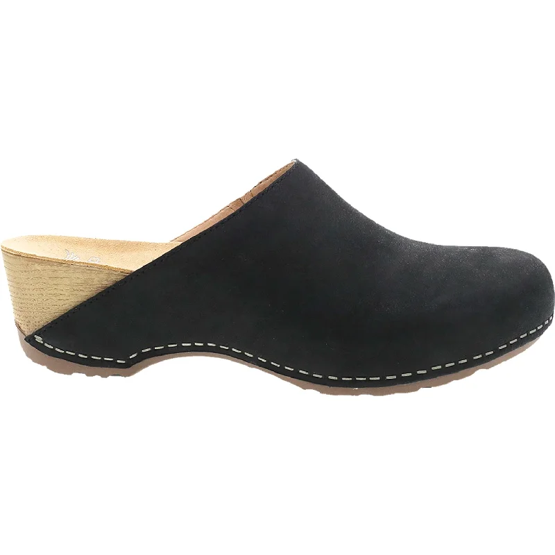 Warm Winter Boots Women's Dansko Talulah Black Milled Nubuck