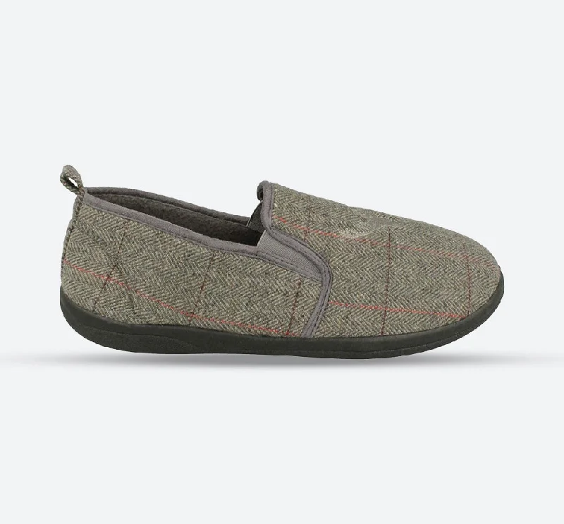 Comfortable Work Sneakers Mens Wide Fit Padders Huntsman Slippers