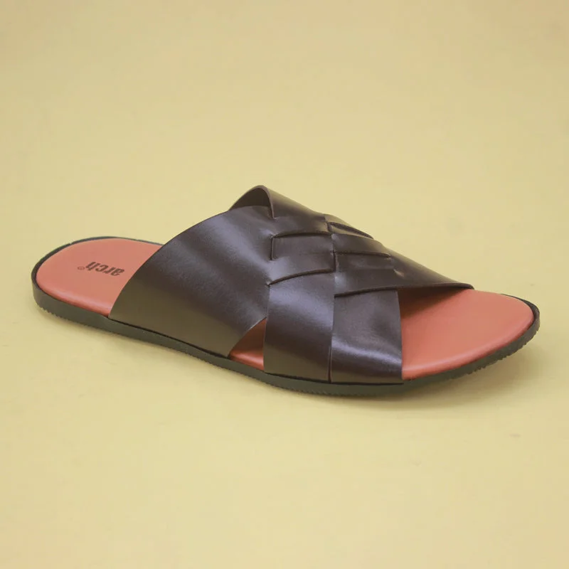 Best Running Footwear Brown slippers for Men