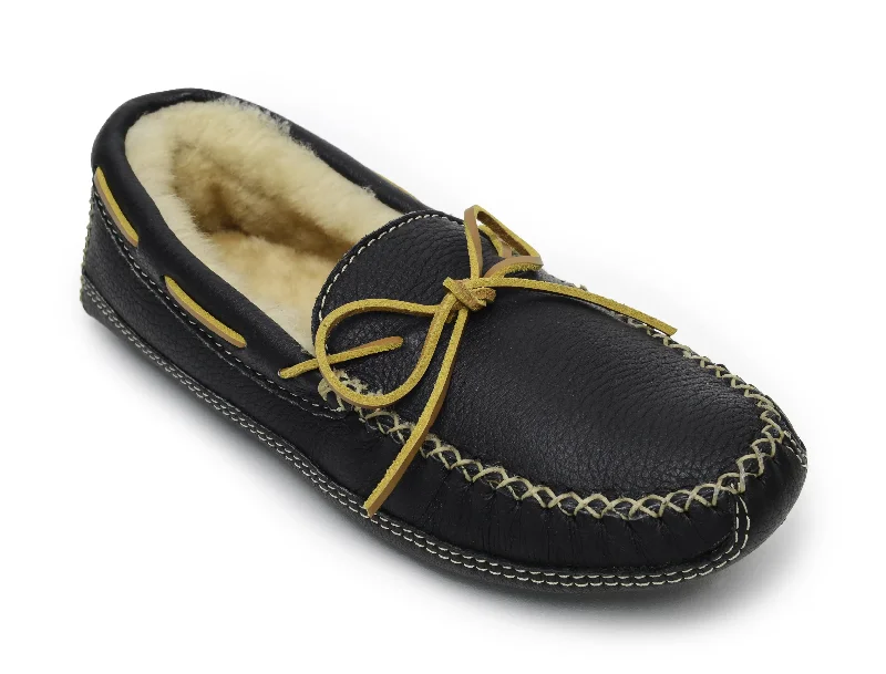 Warm Hiking Boots Men's Sheepskin Moose