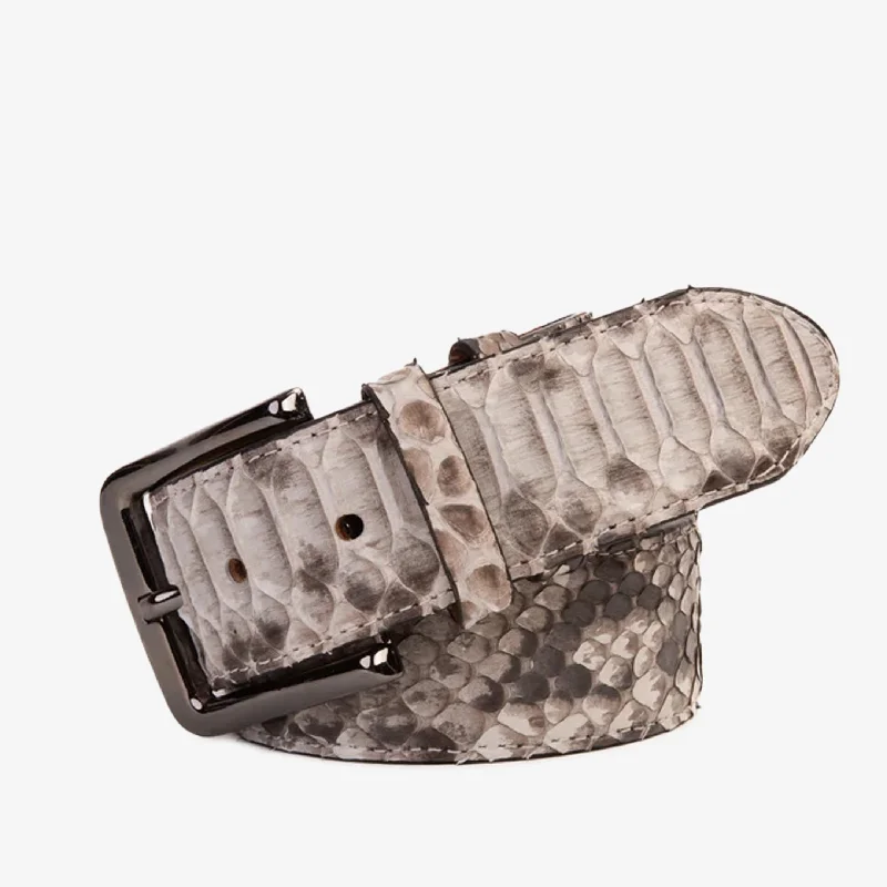 Best Formal Shoes Online The Boss Natural python Sneak  Leather Leather Belt
