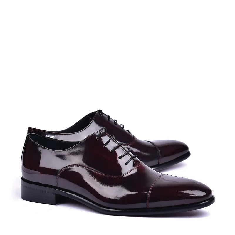Summer Sports Shoes Corrente C0093 6265 Men's Shoes Burgundy Shiny Calf Skin Leather Cap toe Lace Up Oxfords (CRT1450) Summer Sports Shoes Corrente C0093 6265 Men's Shoes Burgundy Shiny Calf Skin Leather Cap toe Lace Up Oxfords (CRT1450)