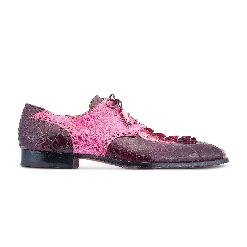 Classic Hiking Boots Mauri Groove 3237 Men's Shoes Pink, Burgundy & Fucsia Exotic Alligator / Hornback Dress Derby Oxfords (MA5519) Classic Hiking Boots Mauri Groove 3237 Men's Shoes Pink, Burgundy & Fucsia Exotic Alligator / Hornback Dress Derby Oxfords (MA5519)