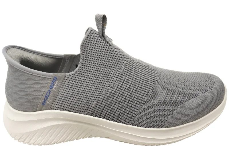 Elegant Wedding Shoes Skechers Mens Slip Ins Ultra Flex 3.0 Smooth Step Shoes