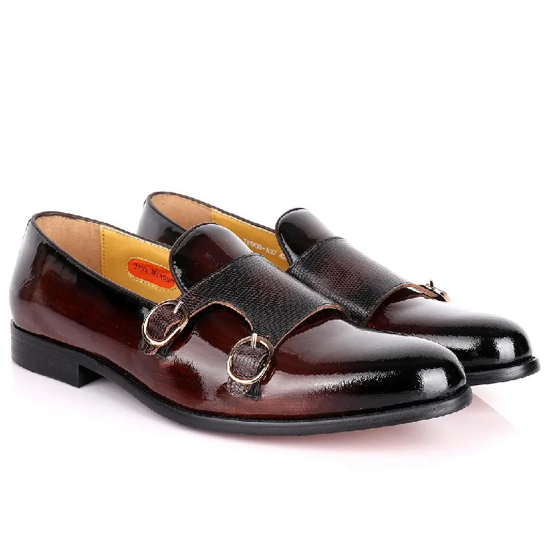 Affordable Running Shoes John Mendon Daytonaline Monk straps Leather  Designed