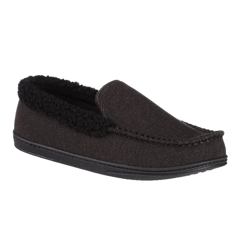 Running Shoes For Men Men's Brushed Knit Lewis Moccasin Slippers