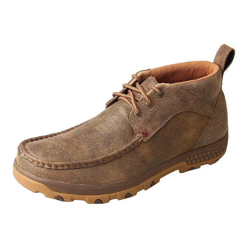 Vintage Sneakers Collection Twisted X Men's Chukka Driving Moc with CellStretch - Bomber