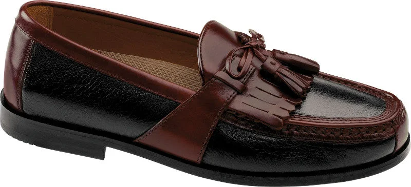 Comfortable Loafers For Men Aragon II - Black/Mahogany