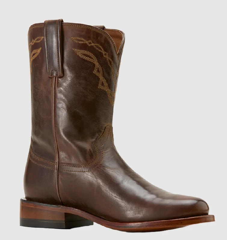 Elegant Wedding Shoes Ariat Men's Downtown Loco Brown Western Boot 10061229