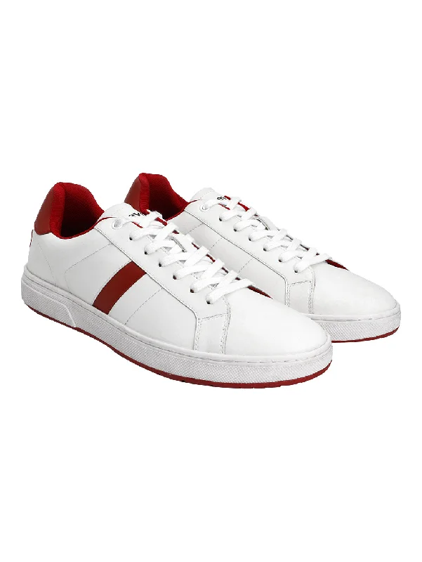 Slip-On Sneakers Collection Men's White Colorblock Sneakers