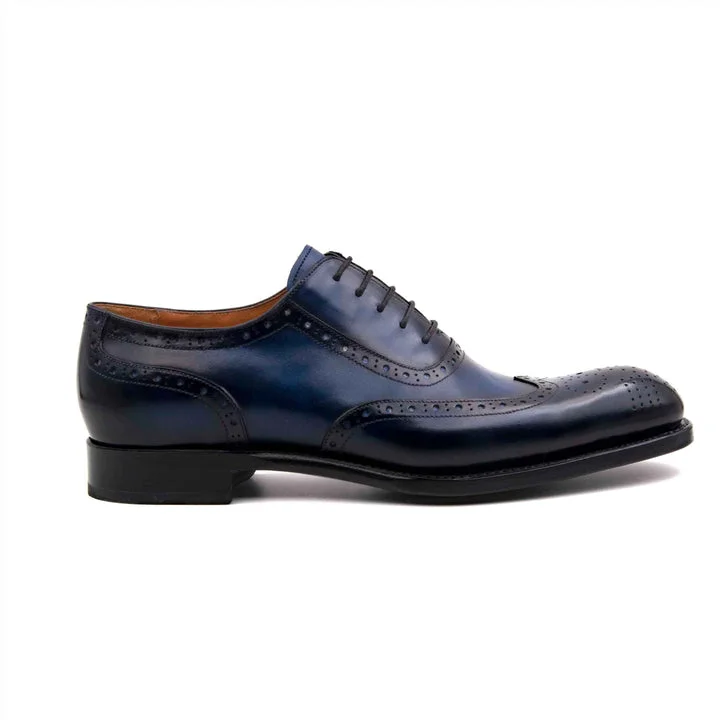 Trendy Casual Sandals H and H Oxford Lace Up Shoes - Navy