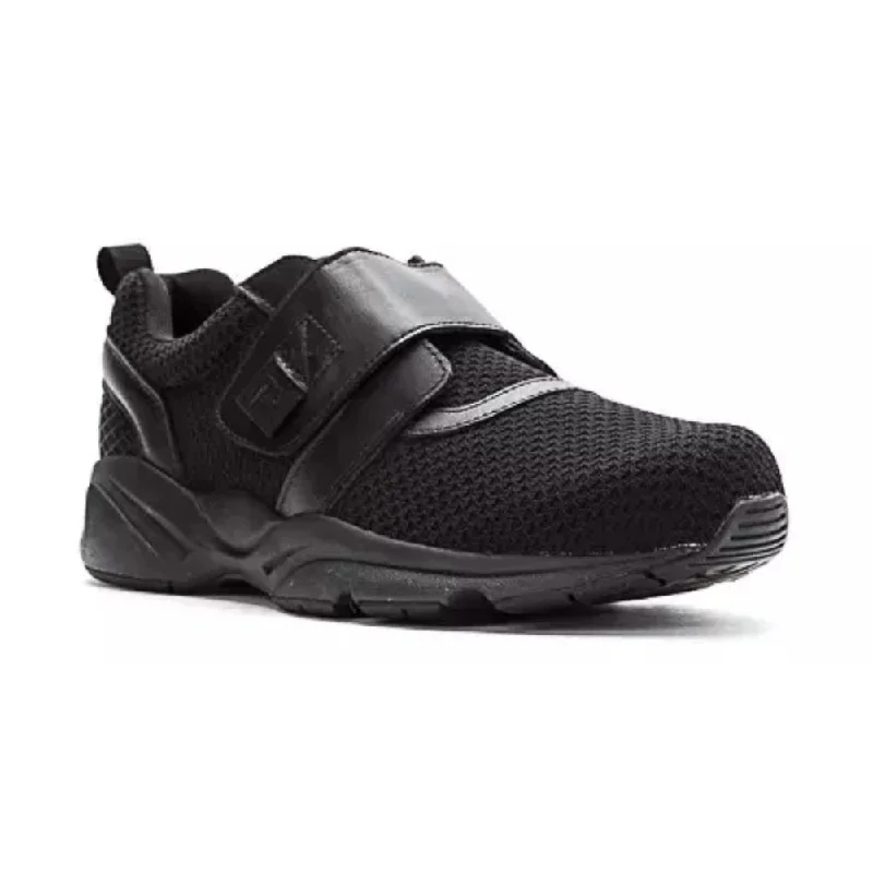 Breathable Sports Shoes Propet Men's Stability X Strap - Black