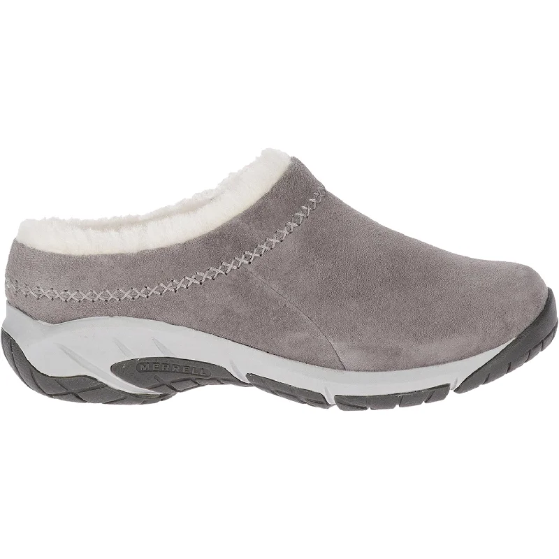 Comfortable Winter Sneakers Women's Merrell Encore Ice 4 Charcoal Suede