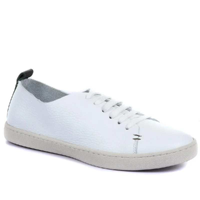 Stylish Boots For Sale Midwood Women's Leather Trainers - MIDWOOD / 320 084