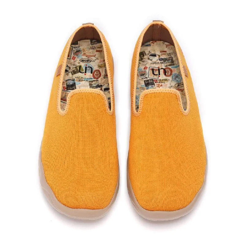 Classic Oxford Shoes Barcelona Knitted Orange