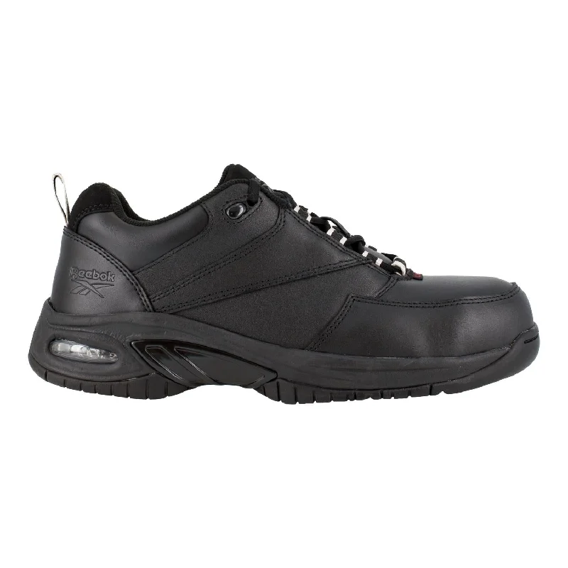 Eco-Friendly Sneakers Tyak Composite-Toe Athletic Work Shoe Black