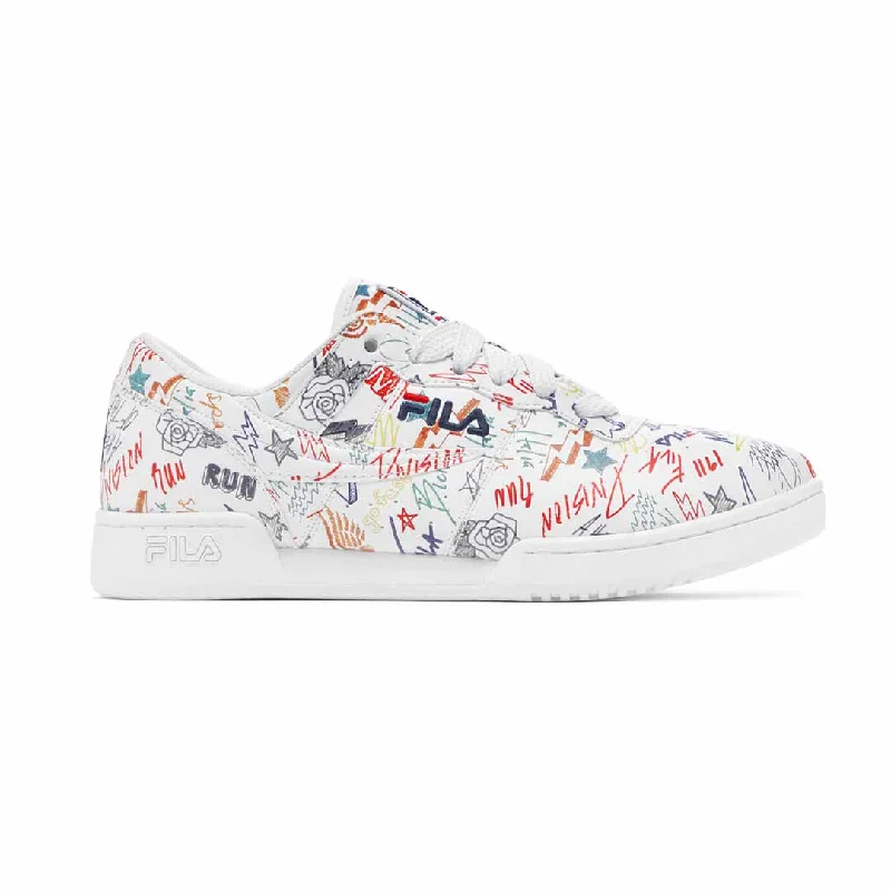 Slip-On Shoes For Men FILA - Men's Original Fitness Scribble Shoes (1FM01723 171)