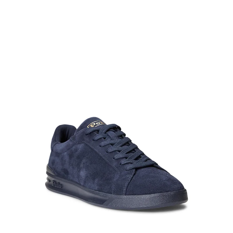 Fashionable Summer Shoes Polo Ralph Lauren - Heritage Court II Sneaker - High Top - Suede - Navy